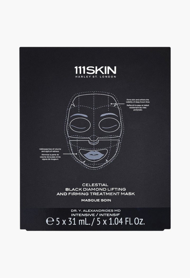 Celestial Black Diamond Lifting & Firming Face Mask 5 Pack