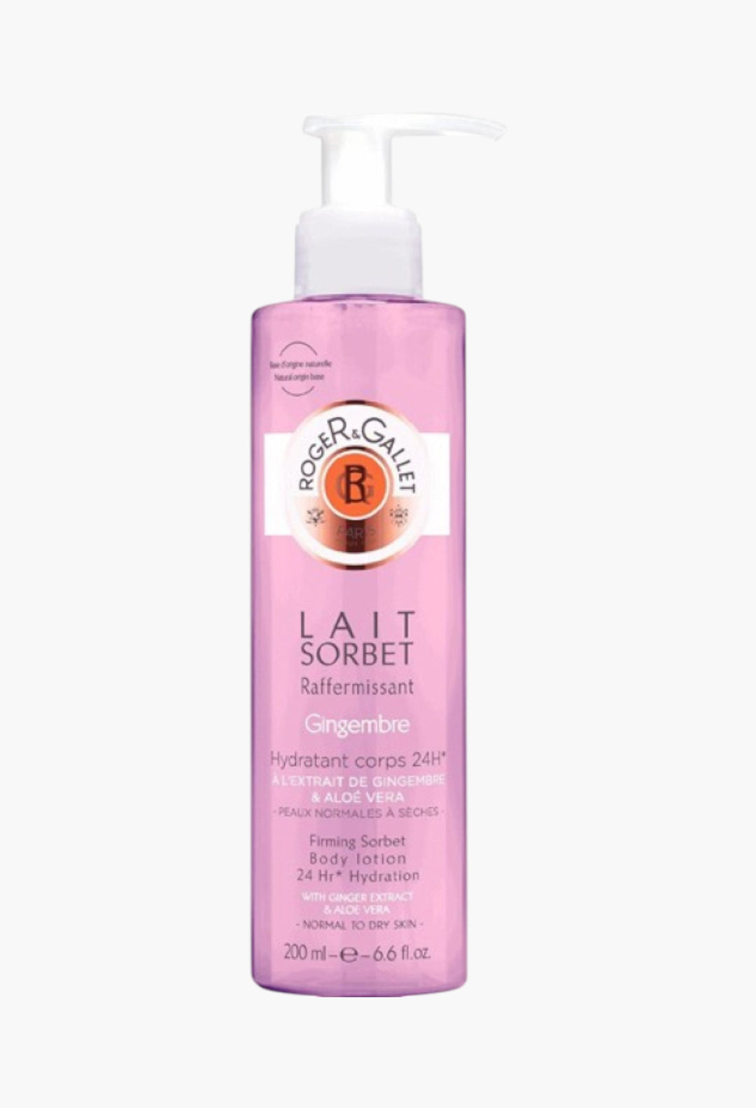 Ginger Sorbet Body Lotion Deep Hydration With Japanese Ginger, Neroli & Bergamot