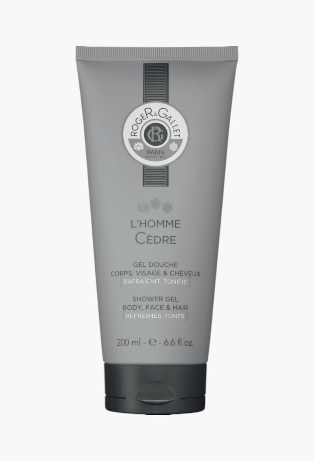 L'homme Cedre Shower Gel Nourishing Plant-based Formula With Cedar And Vetiver