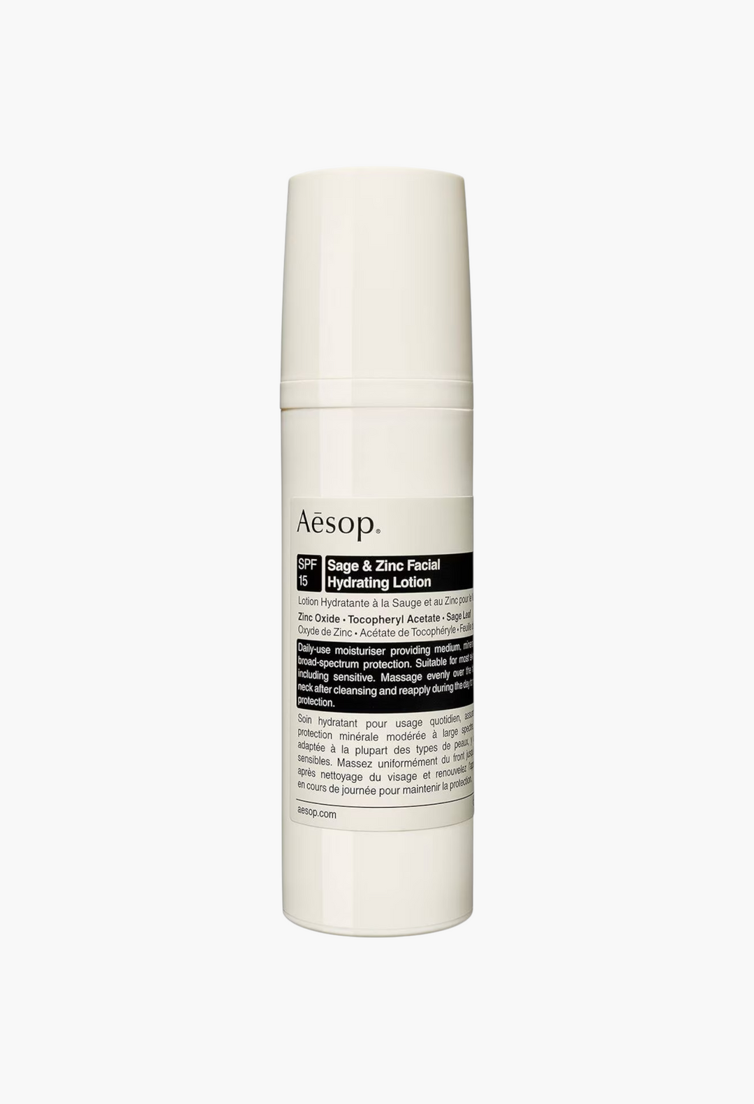 Sage & Zinc Hydrating Lotion SPF15 - GLAM MODA