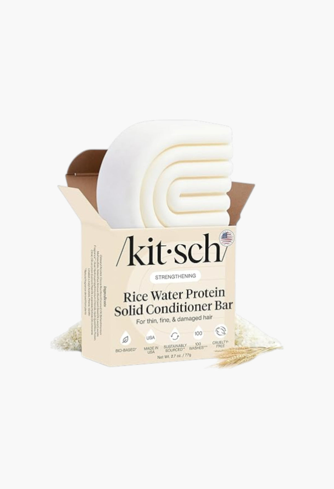 Rice Water Shampoo & Conditioner Bar Combo for Hair Growth - GLAM MODA