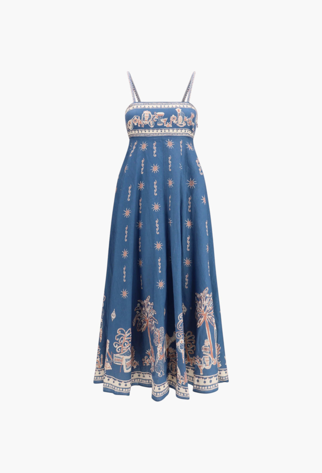 Acacia linen maxi Dress - GLAM MODA