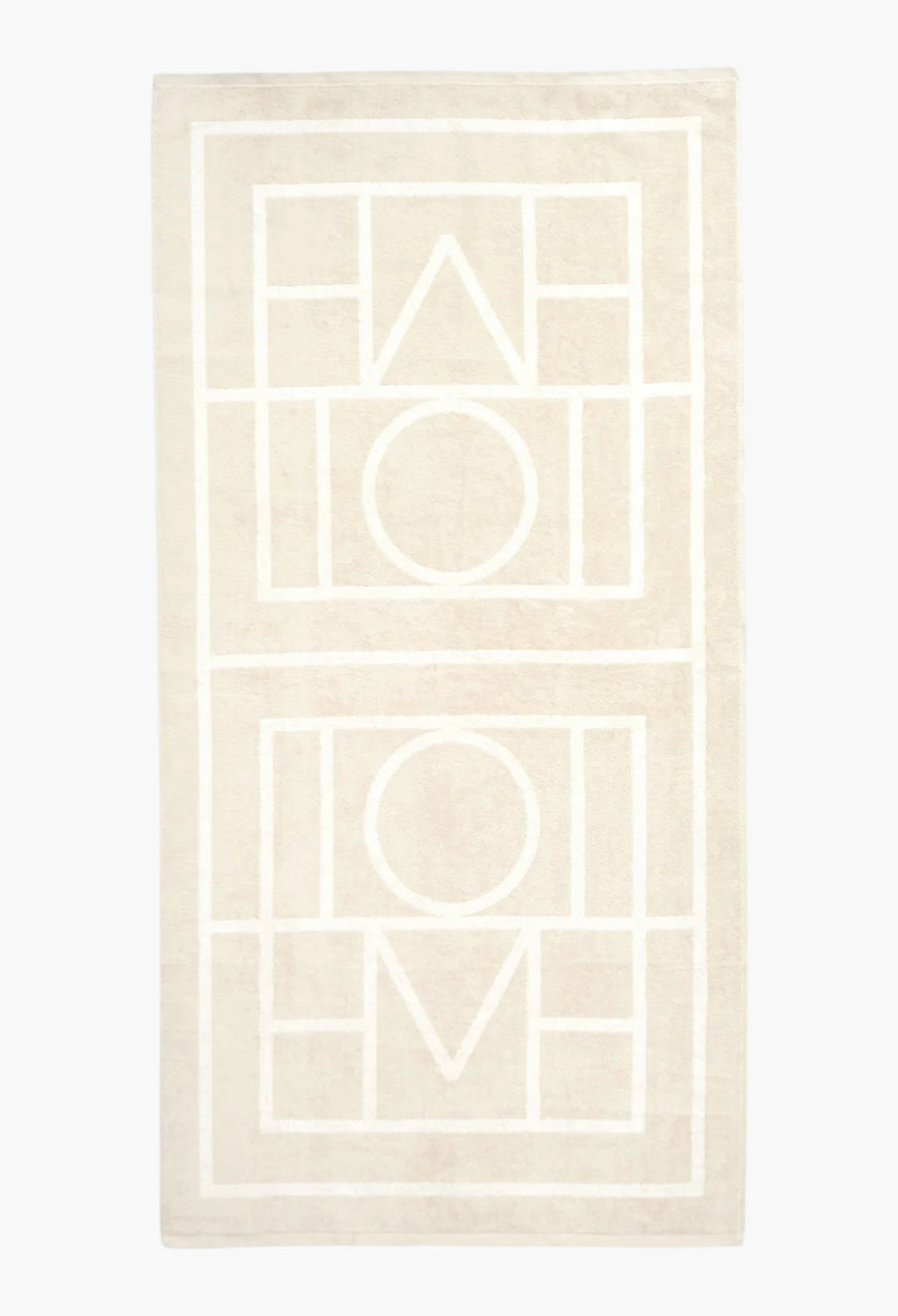 Monogram Jacquard Beach Towel