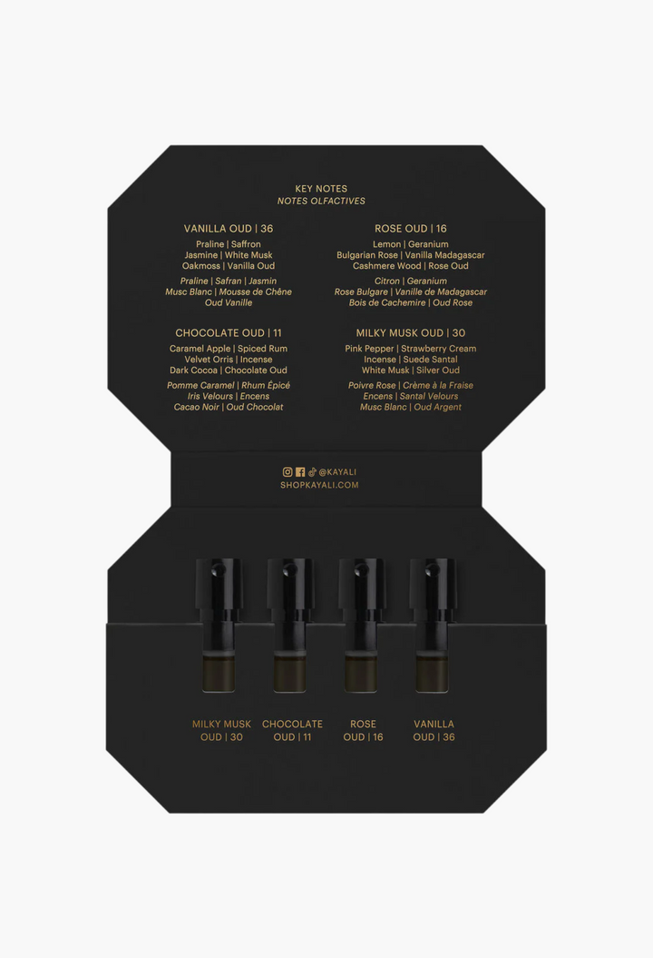 Oudgasm Discovery Layering Sampler Perfume Set - GLAM MODA