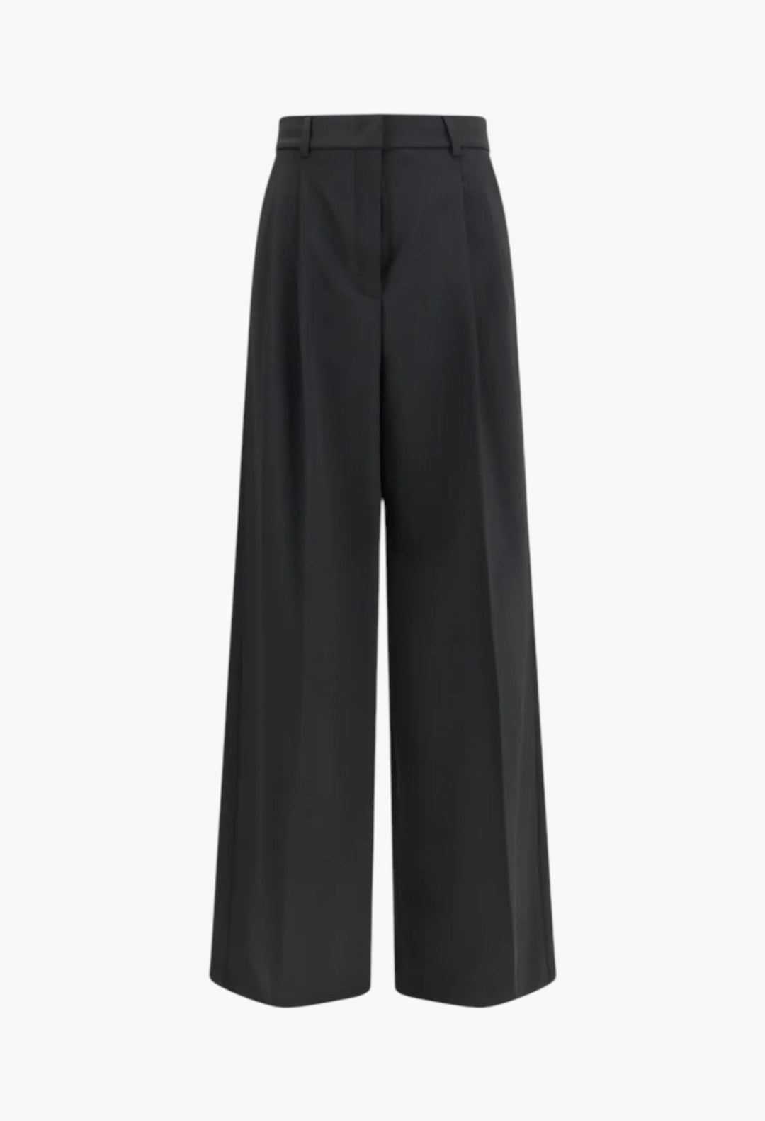Wide - Leg Pleated Pants - GLAM MODA