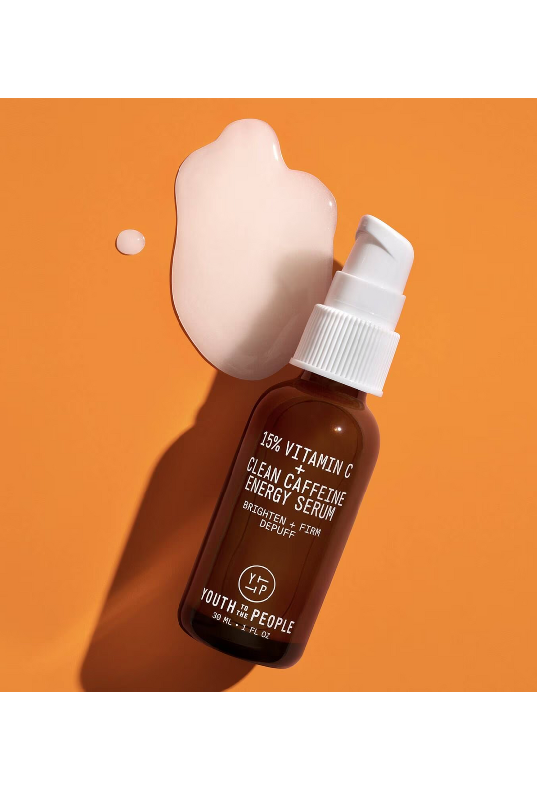15% Vitamin C+ Clean Caffeine Energy Serum - Energizing face serum - GLAM MODA