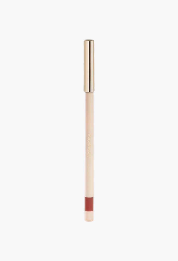 GLAM MODA Kind Words matte lip liner in a neutral shade with a gold cap and retractable tip for precise application.