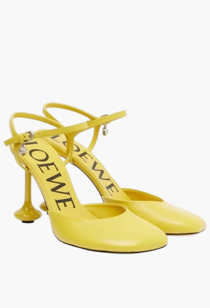 Toy 90 leather pumps