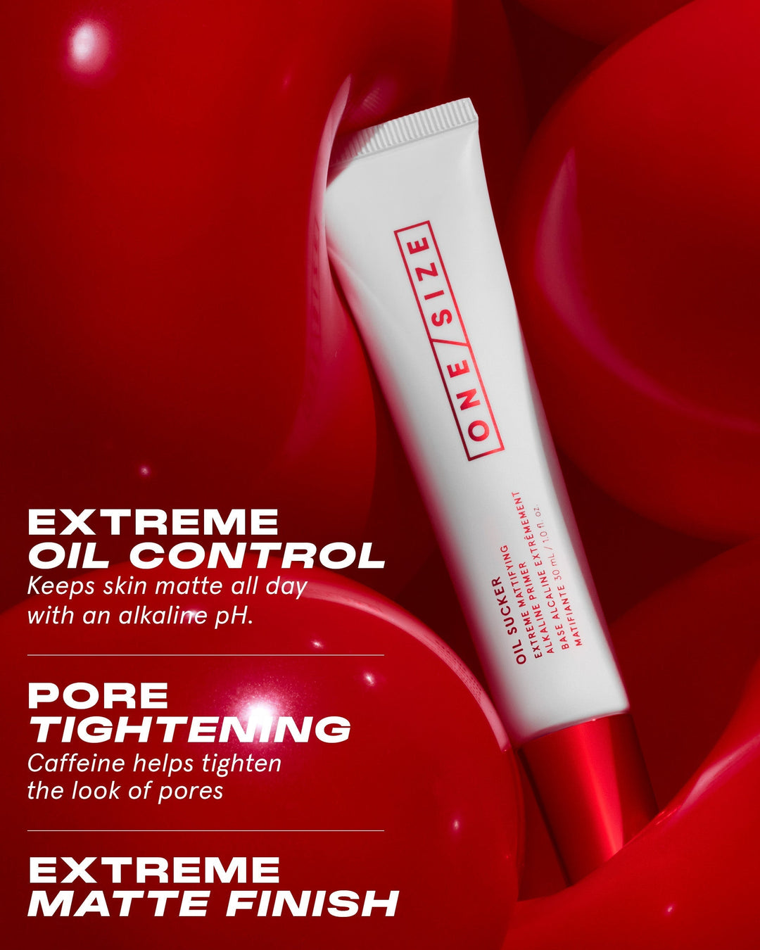 ONE/SIZE Oil Sucker Extreme Mattifying Alkaline Primer