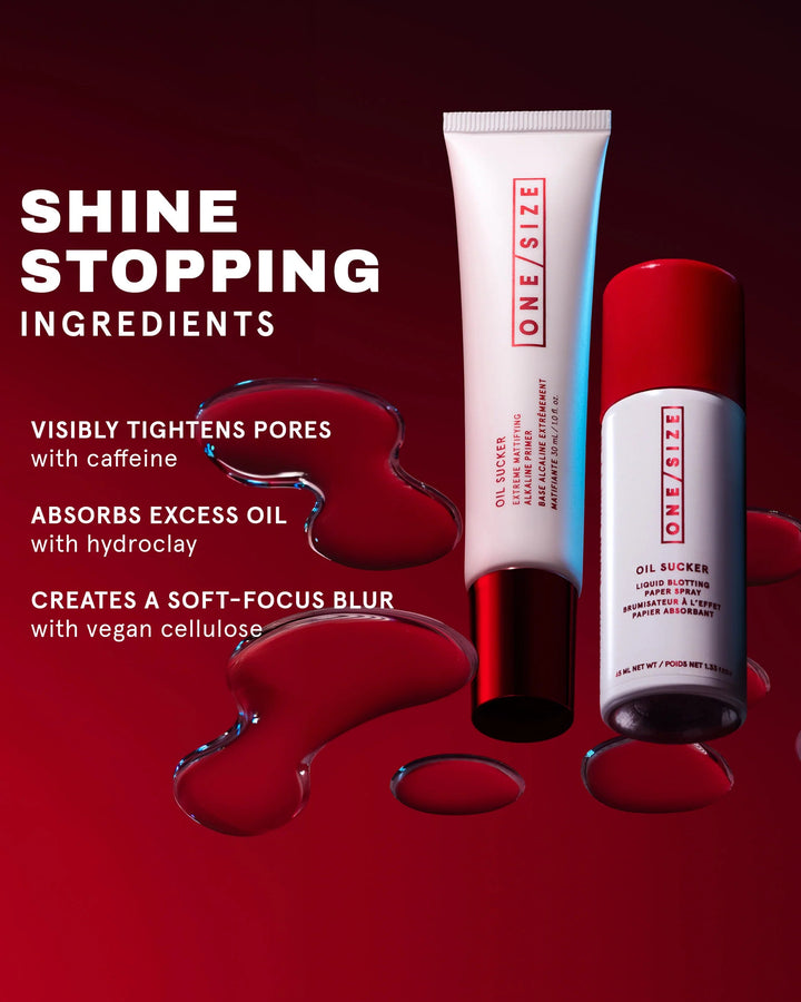 Oil Sucker Prep & Refresh Mattifying Duo
