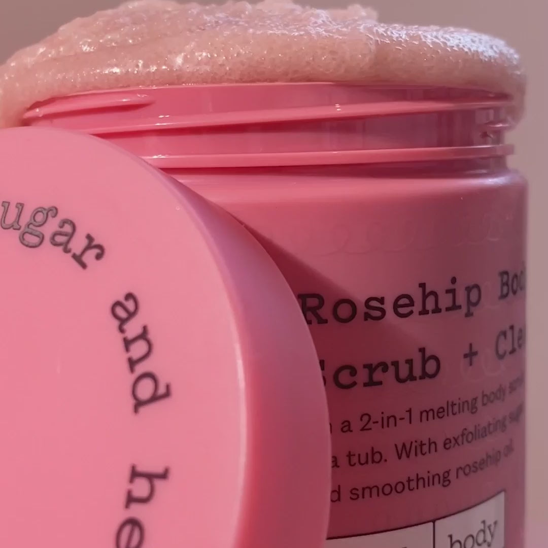 Rosehip Body Scrub & Cleanser