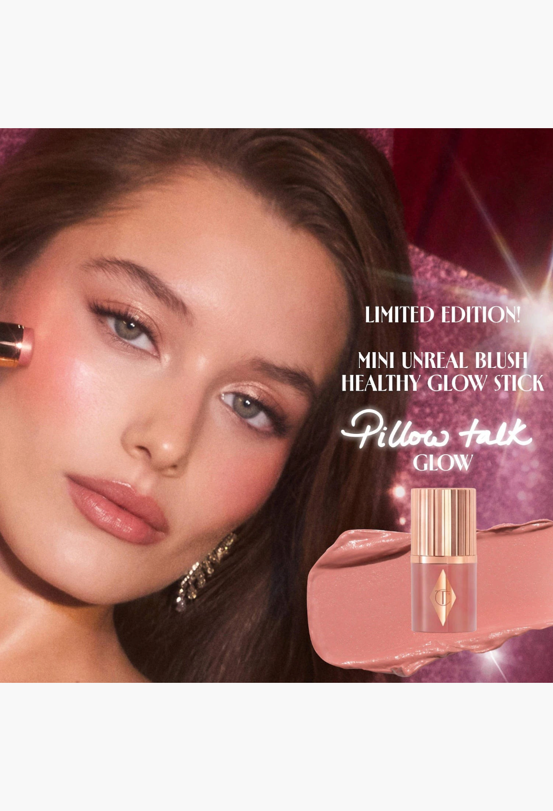 Charlotte Tilbury Pillow Talk Everyday Icons Lip & Cheek Makeup Gift Set