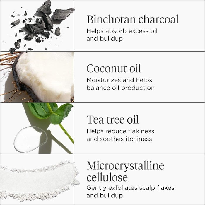 Scalp Revival Charcoal + Coconut Oil Micro-exfoliating Scalp Scrub Shampoo - GLAM MODA