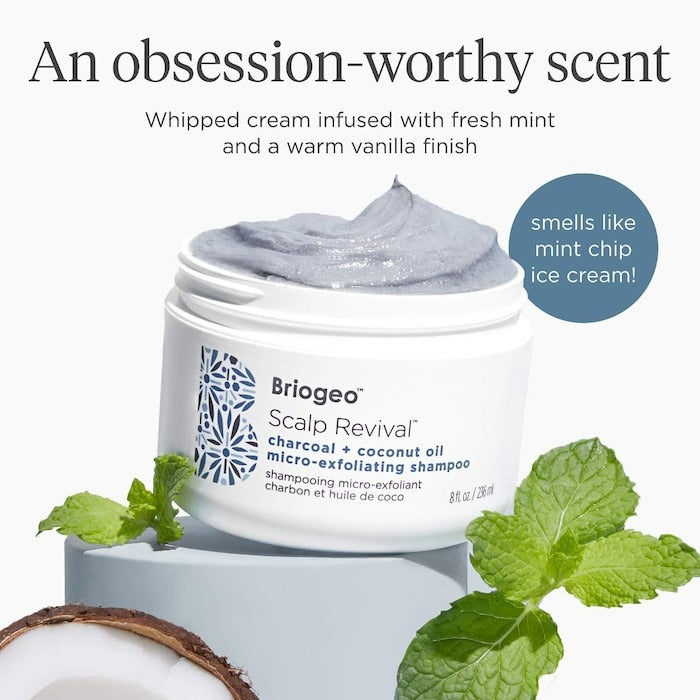 Scalp Revival Charcoal + Coconut Oil Micro-exfoliating Scalp Scrub Shampoo - GLAM MODA