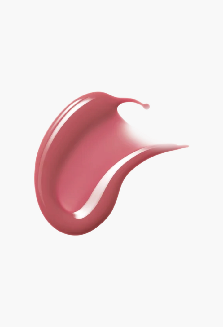 GLAM MODA Posh Gloss swatch in a dusty rose shade with a high-shine, lacquer-like finish on a white background.