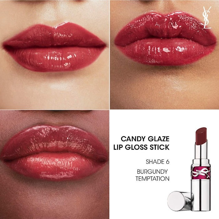 YSL Candy Glaze Lip Gloss Stick - GLAM MODA