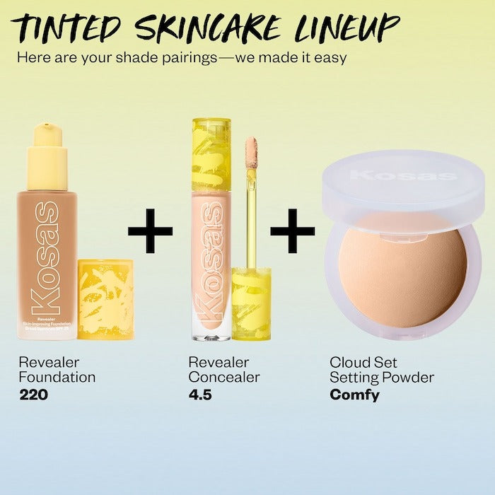 Revealer Skin-Improving Foundation SPF 25 with Hyaluronic Acid and Niacinamide - GLAM MODA