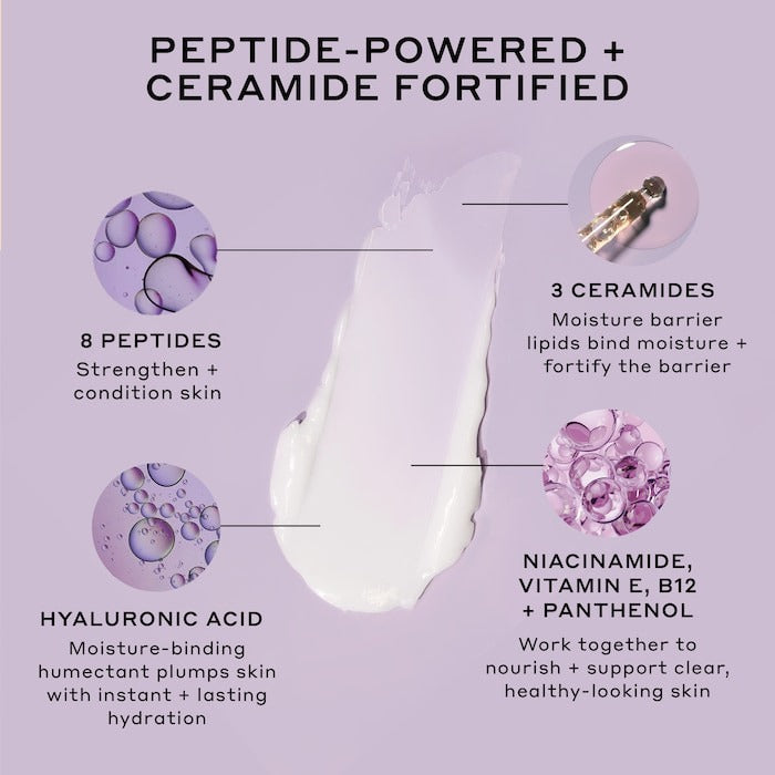 Strength Peptide Barrier Boost Moisturizer with Hyaluronic Acid and Niacinamide - GLAM MODA
