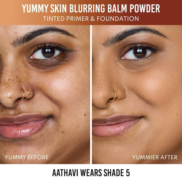Yummy Skin Blurring Balm Powder - Tinted Primer & Foundation - GLAM MODA