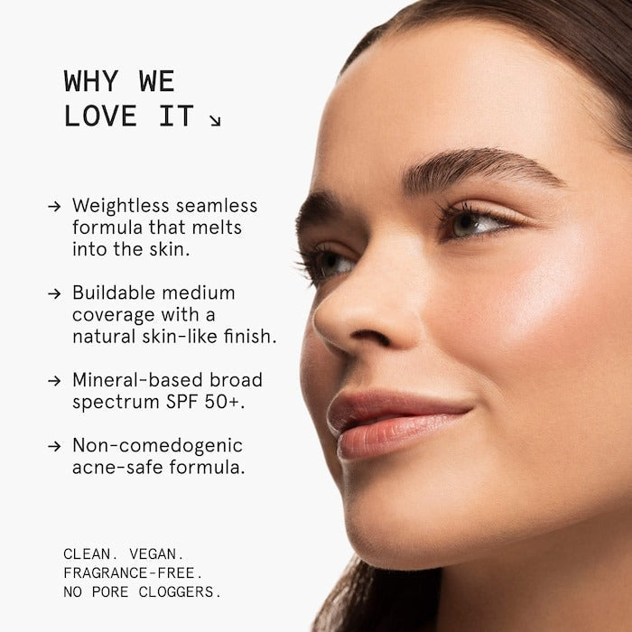 Tint & PROTECT Medium Coverage Serum Foundation With SPF 50+ - GLAM MODA