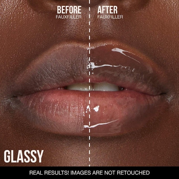 Faux Filler Shiny Non-Sticky Lip Gloss - GLAM MODA