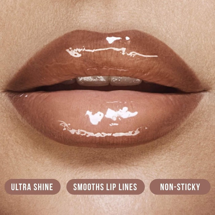 Faux Filler Shiny Non-Sticky Lip Gloss - GLAM MODA