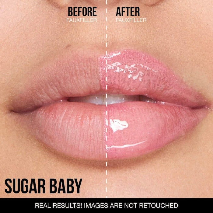 Faux Filler Shiny Non-Sticky Lip Gloss - GLAM MODA
