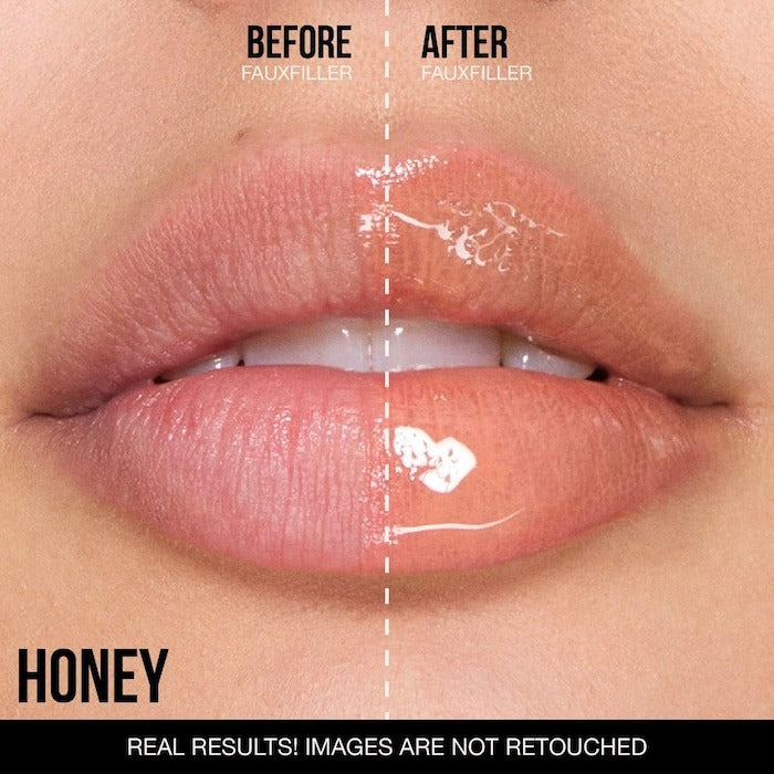 Faux Filler Shiny Non-Sticky Lip Gloss - GLAM MODA