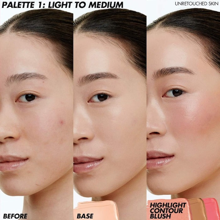 HD Skin Face Essentials Long-Lasting Full Face Cream Palette - GLAM MODA