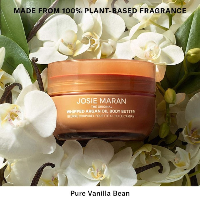 Vanilla Bean - Whipped Argan Oil Refillable Firming Body Butter Jar - GLAM MODA