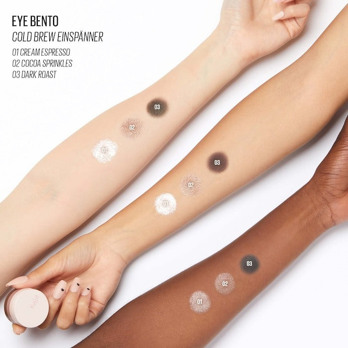 Eye Bento Bouncy Eyeshadow Trio - GLAM MODA