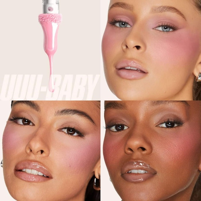 Faux Filler Shiny Non-Sticky Lip Gloss - GLAM MODA