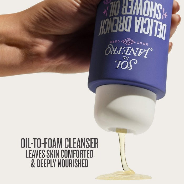 Delícia Drench™ Moisturizing Shower Oil for Dry Skin - GLAM MODA