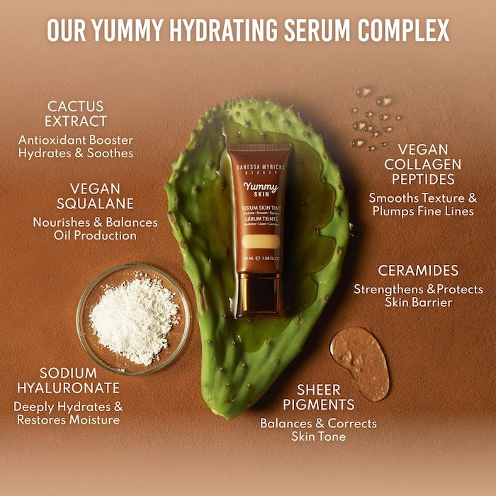 Yummy Skin Soothing Serum Skin Tint Foundation with Peptides + Ceramides - GLAM MODA