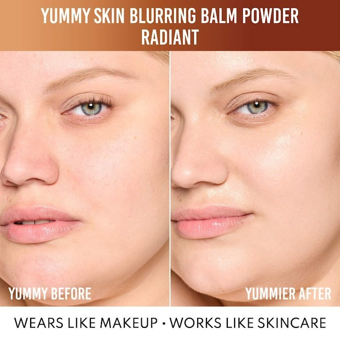 Yummy Skin Blurring Balm Powder - Tinted Primer & Foundation - GLAM MODA