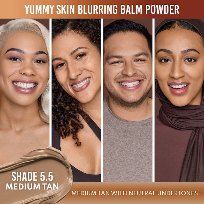 Yummy Skin Blurring Balm Powder - Tinted Primer & Foundation - GLAM MODA