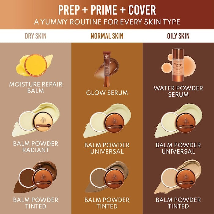 Yummy Skin Blurring Balm Powder - Tinted Primer & Foundation - GLAM MODA