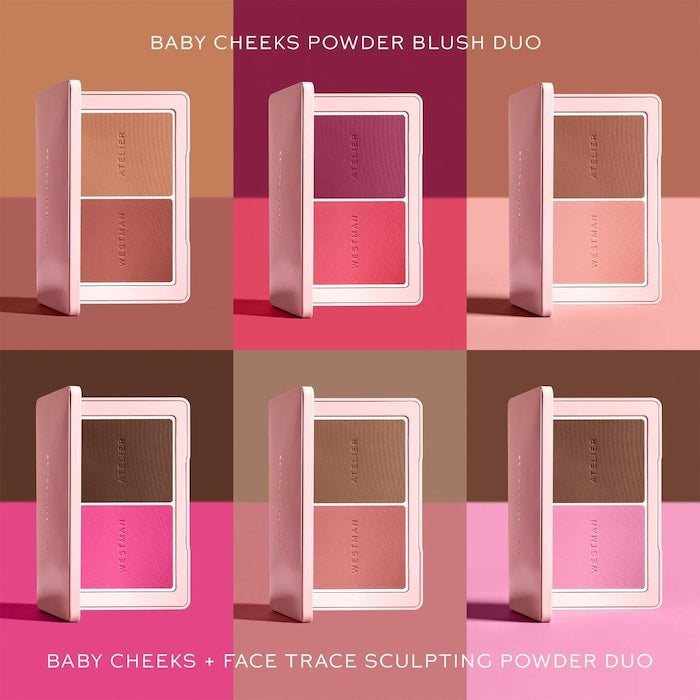 Baby Cheeks Powder Blush Duo - GLAM MODA