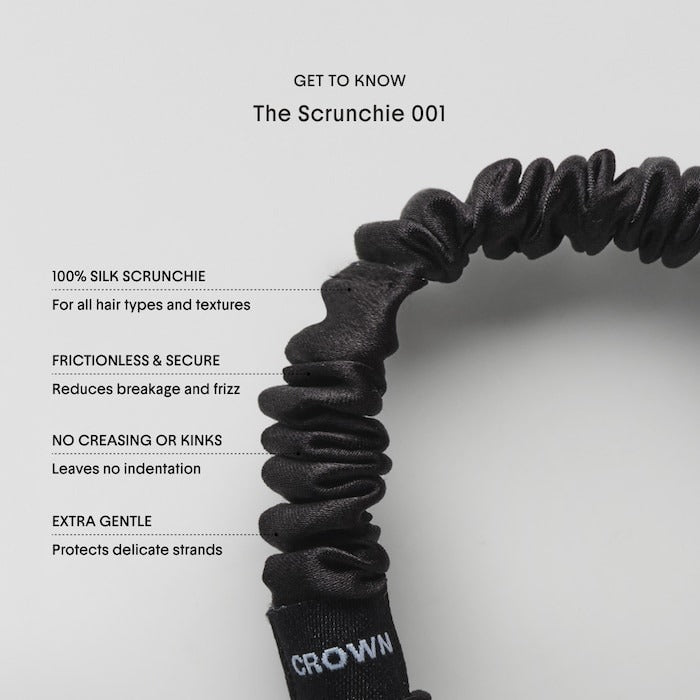 The Silk Scrunchie No. 001 Set - GLAM MODA