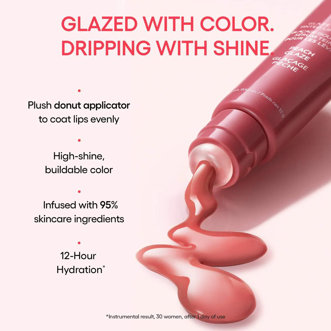 Glaze Craze Tinted Polypeptide Lip Serum Treatment - GLAM MODA