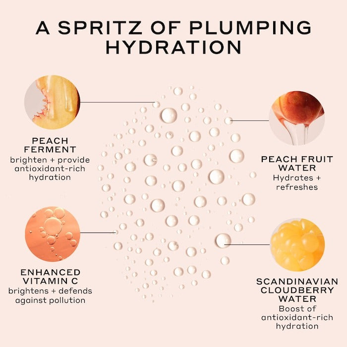 Peach Glaze Glow Vitamin C Mist - GLAM MODA
