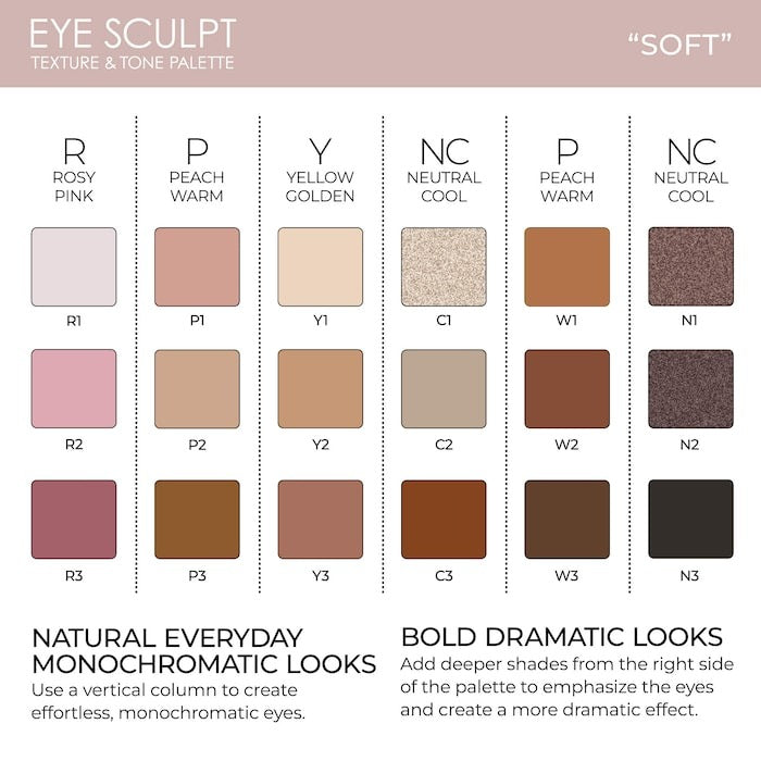Eye Sculpt Texture & Tone Eyeshadow Palette - GLAM MODA