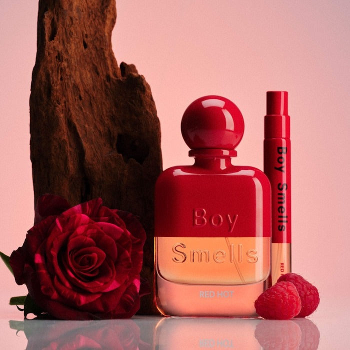 Red Hot Perfume with Rose - GLAM MODA