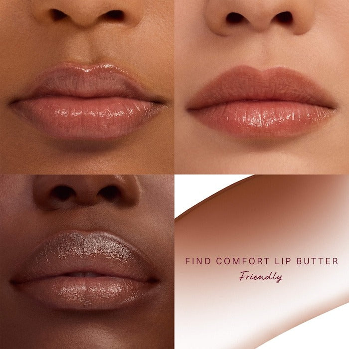 Find Comfort Lip Butter Balm + Overnight Mask with Hyaluronic Acid Butter - GLAM MODA