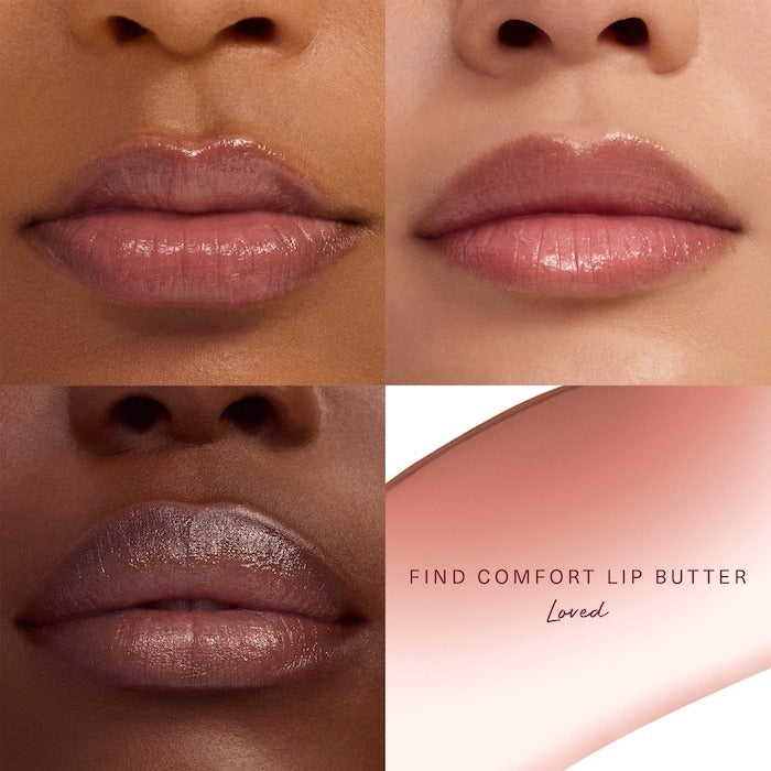 Find Comfort Lip Butter Balm + Overnight Mask with Hyaluronic Acid Butter - GLAM MODA