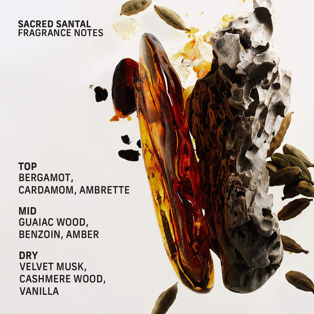 Sacred Santal Sensorial Body Wash For Moisture Barrier. - GLAM MODA