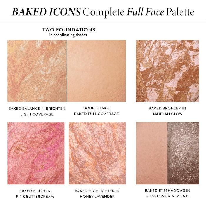 Baked Icons Complete Full Face Palette - GLAM MODA
