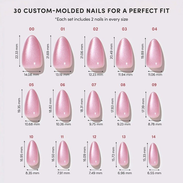 Premium Press-On Nail Kit - GLAM MODA