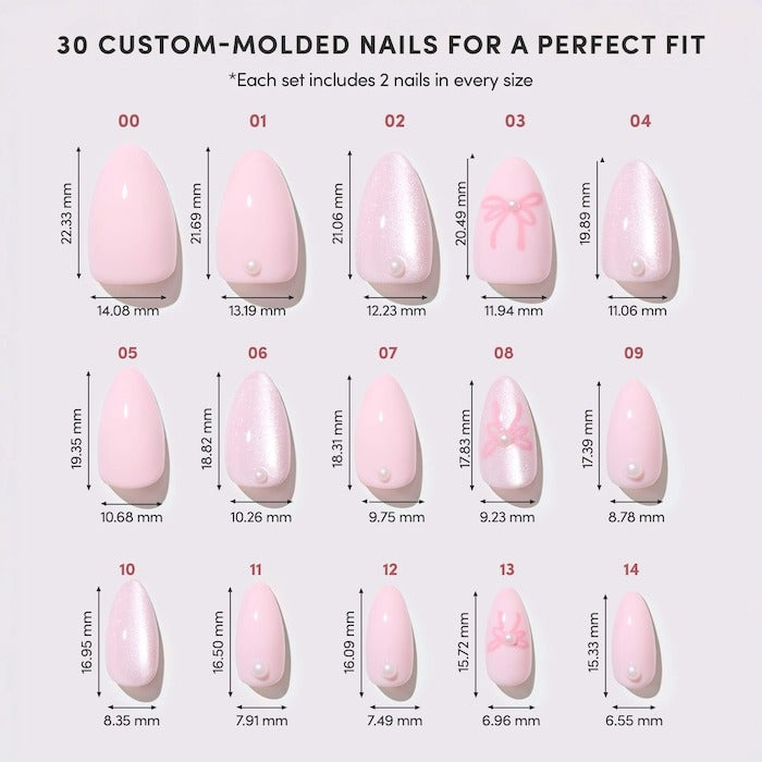 Premium Press-On Nail Kit - GLAM MODA