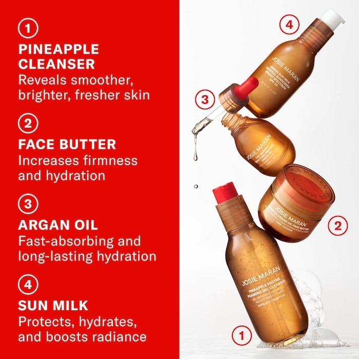 Whipped Argan Oil Firming + Hydrating Face Butter Moisturizer Mini - GLAM MODA